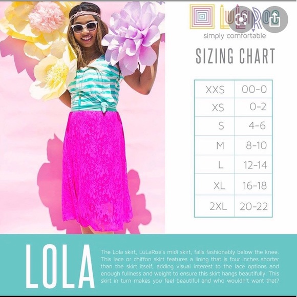 salmon lace midi skirt - Picture 7 of 7